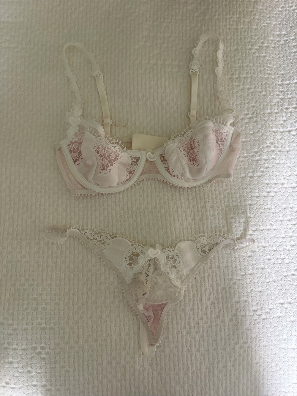 For Love and Lemons Heart Lingerie Set